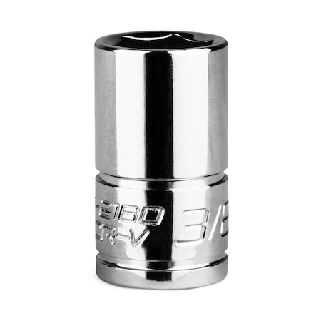 Capri Tools 1/4 in Drive 3/8 in 6-Point SAE Shallow Socket 1-2160